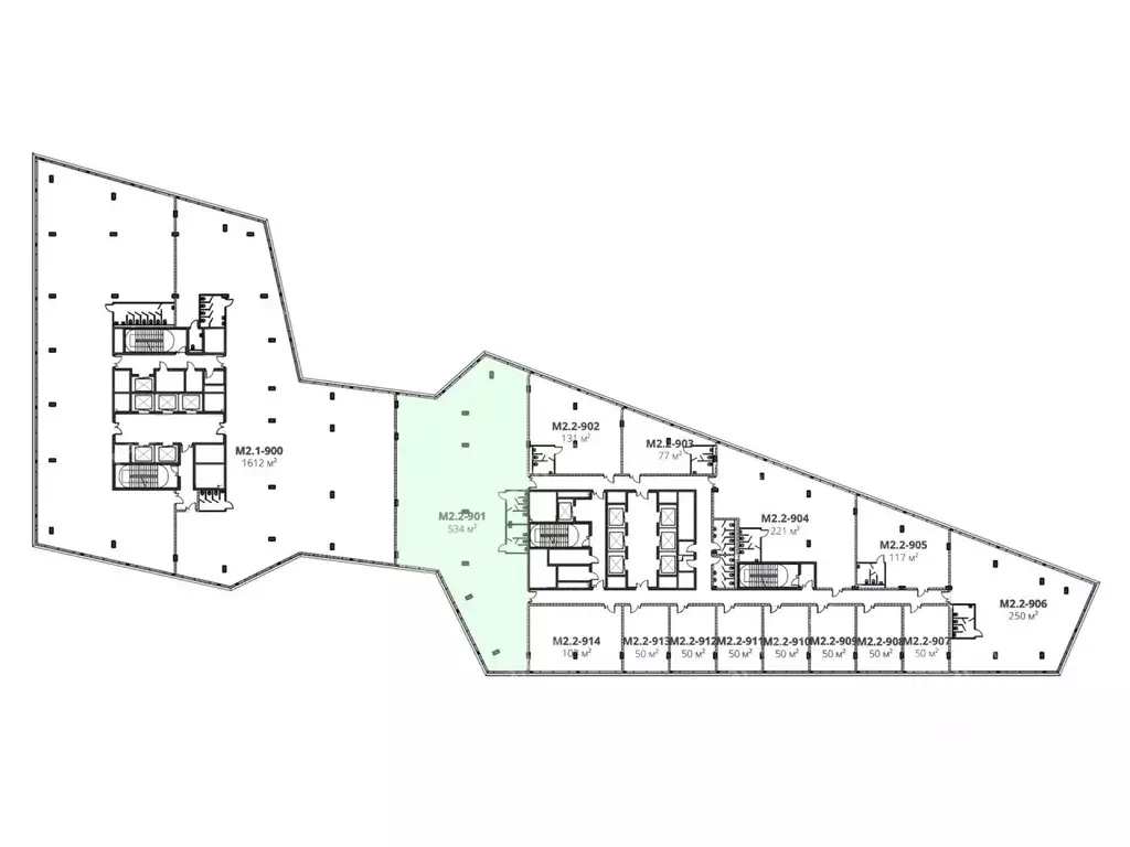 Офис в Москва ул. Нижние Мневники, 37АС4 (534 м) - Фото 1