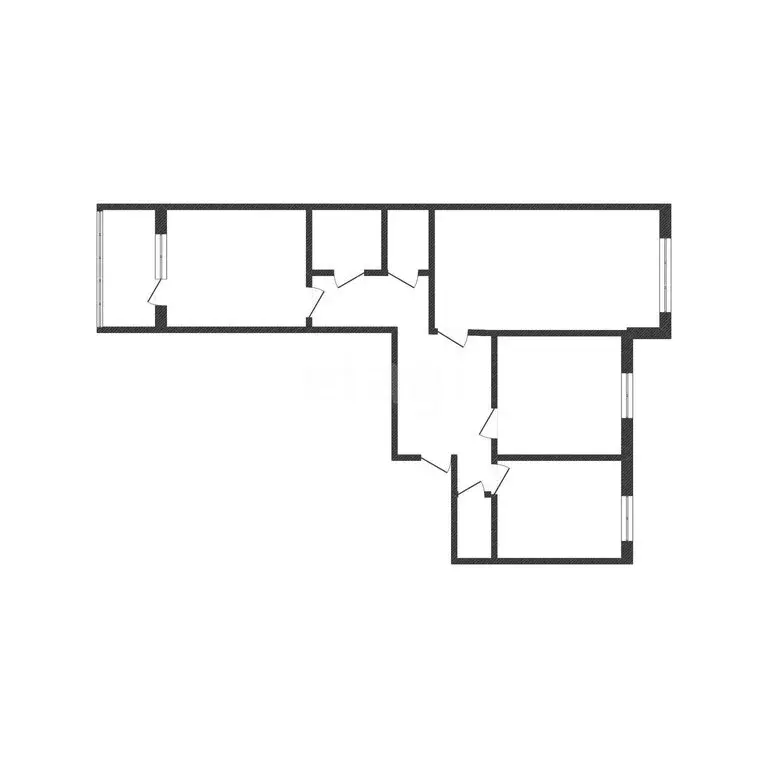 3-комнатная квартира: село Лесниково, микрорайон КГСХА, 6 (63.1 м) - Фото 1