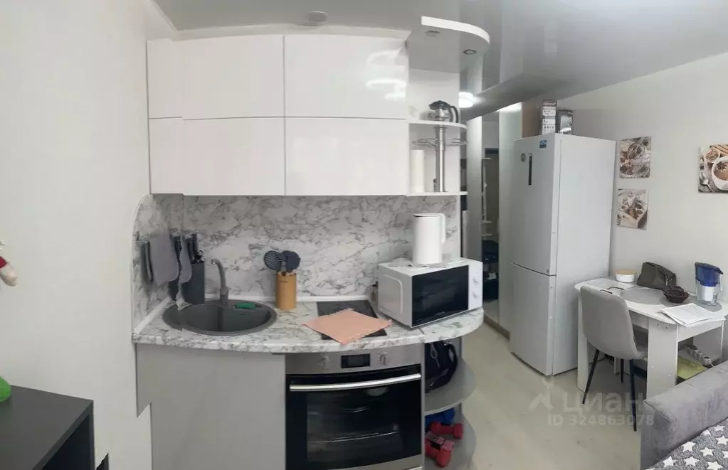 1-к кв. Кемеровская область, Новокузнецк ул. Климасенко, 4 (16.8 м) - Фото 1