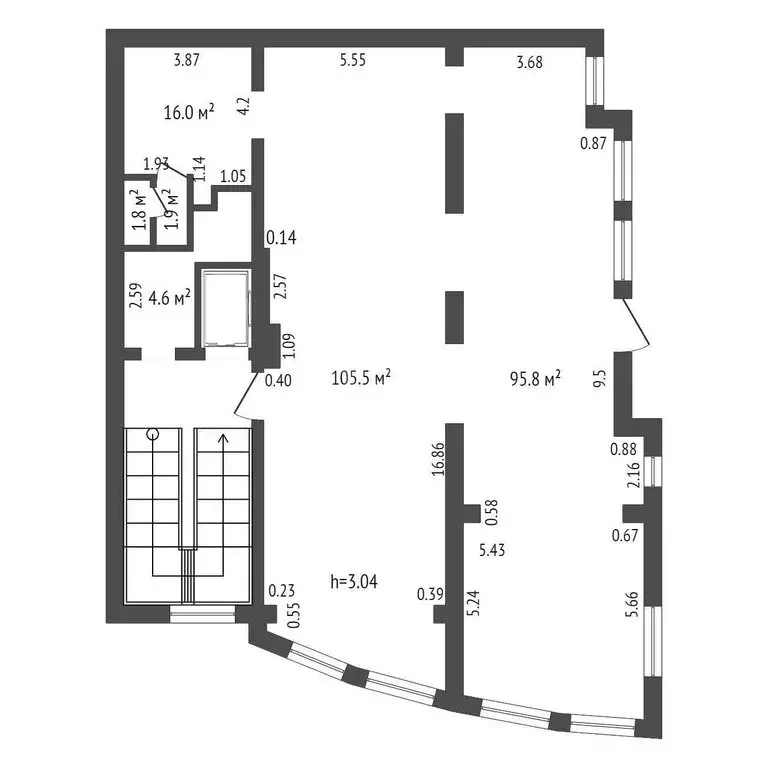 Офис (225.6 м) - Фото 0