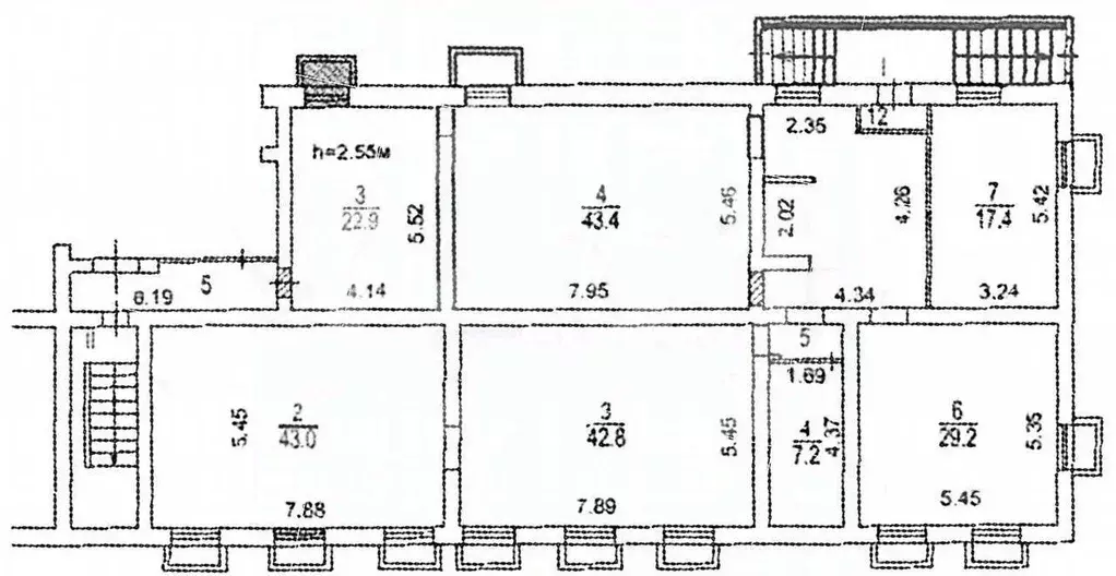 Помещение свободного назначения в Москва Стройковская ул., 17/1 (235 ... - Фото 2