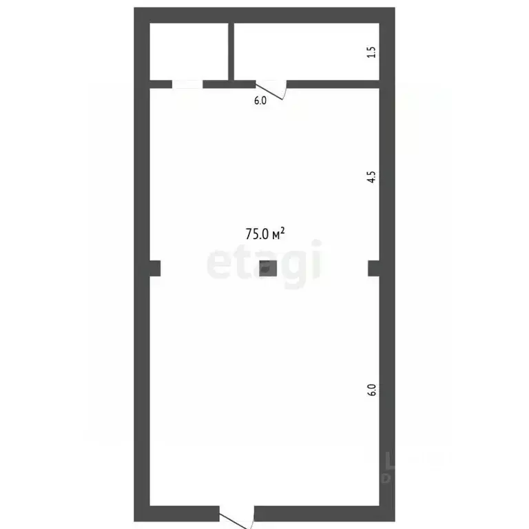Помещение свободного назначения в Москва ул. 1905 года, 9С1 (75 м) - Фото 2