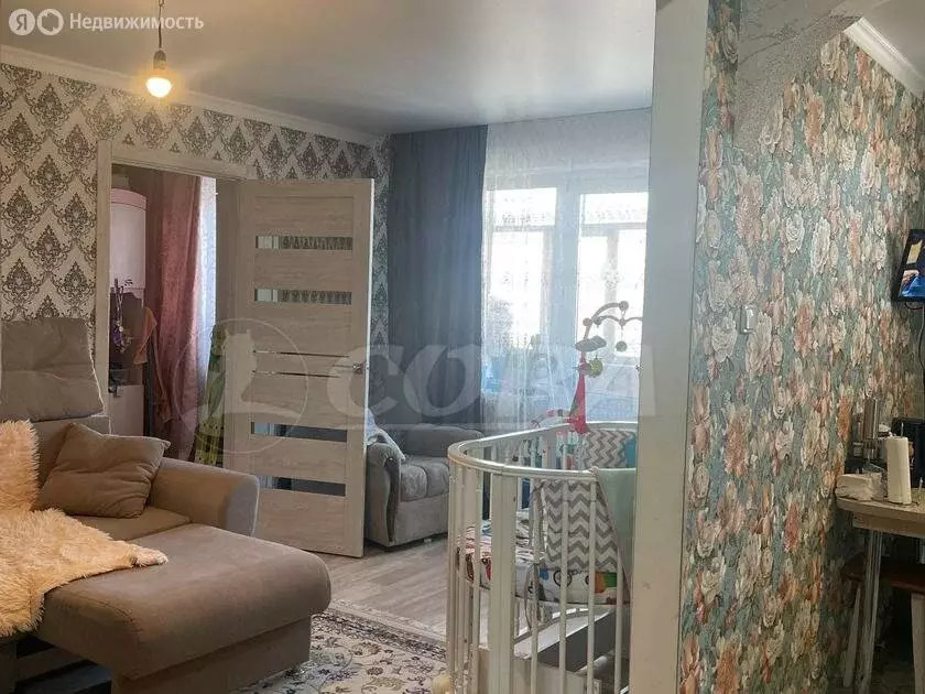 2-комнатная квартира: Тюмень, улица Пермякова, 8 (44.4 м) - Фото 2