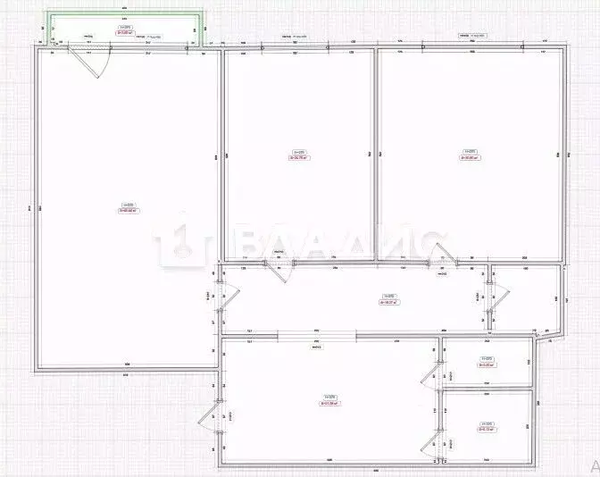 2-к кв. Белгородская область, Белгород ул. Губкина, 18г (61.0 м) - Фото 2