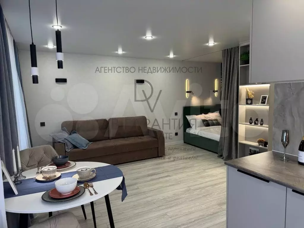 1-к. квартира, 31,7 м, 3/5 эт. - Фото 0