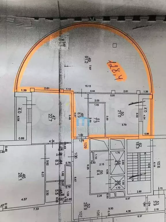 3-к. квартира, 132,4 м, 14/17 эт. - Фото 0