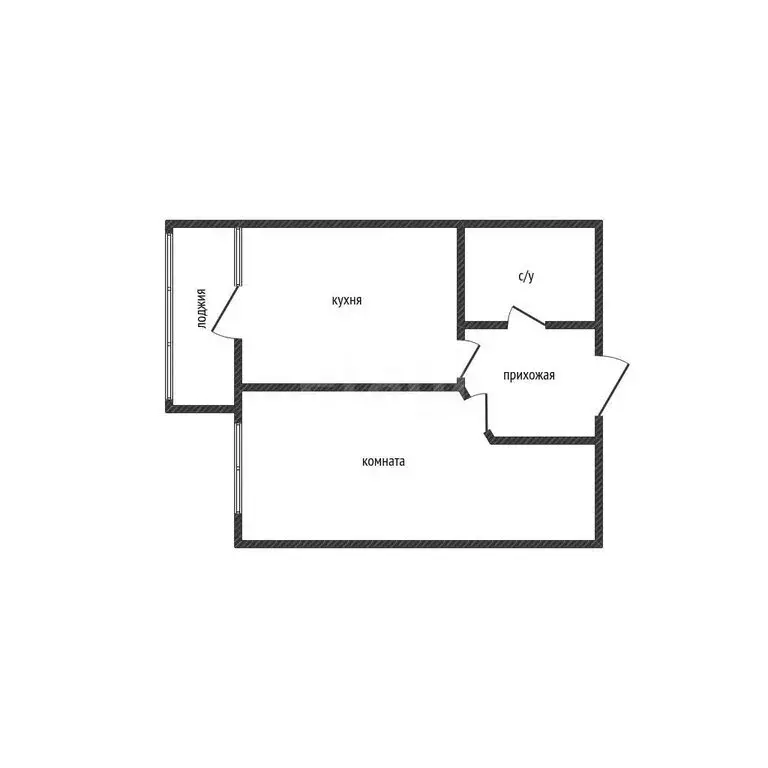 1-комнатная квартира: Краснодар, улица Григория Булгакова, 16 (35.9 м) - Фото 0