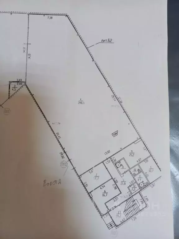 Склад в Московская область, Реутов Профсоюзная ул., вл1в (390 м) - Фото 1