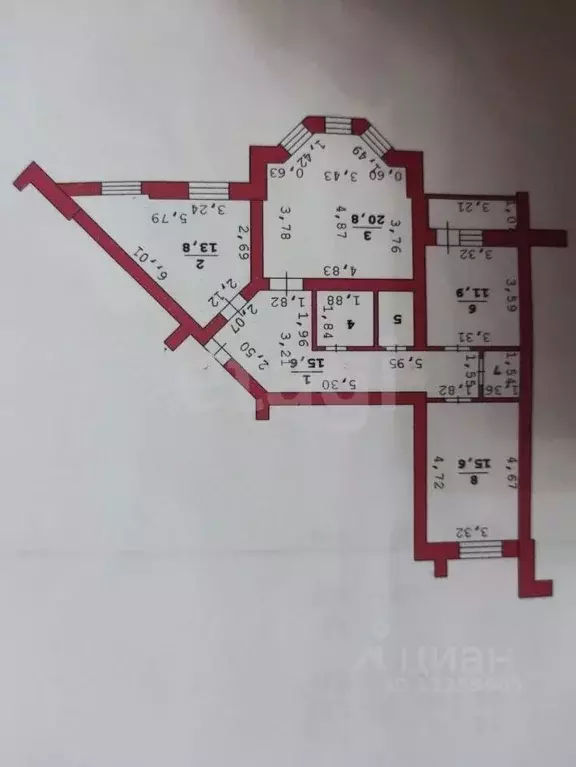3-к кв. Липецкая область, Липецк ул. Леонтия Кривенкова, 7А (85.5 м) - Фото 2