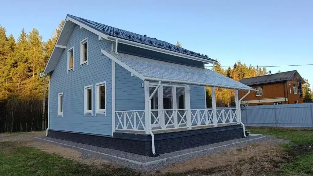 Дом в Ленинградская область, Выборгский район, Полянское с/пос, пос. ... - Фото 2