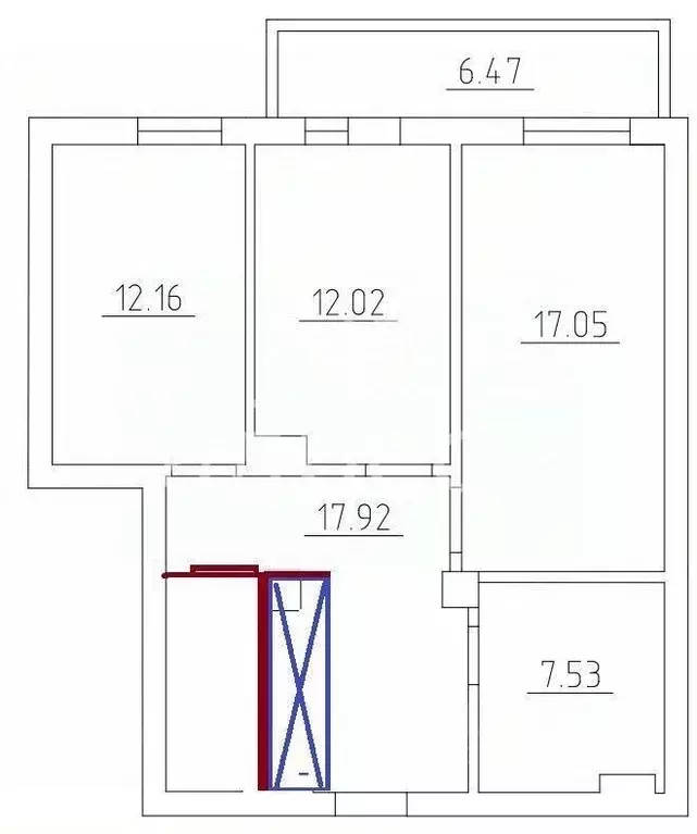 2-к кв. Самарская область, Самара Революционная ул., 4 (73.3 м) - Фото 1