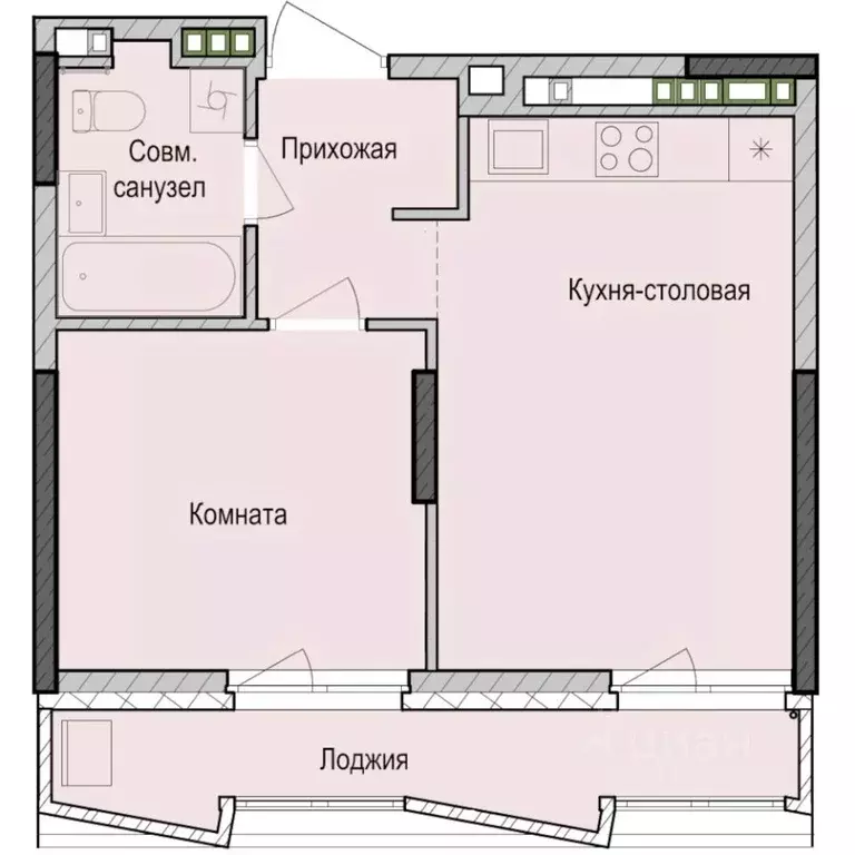 1-к кв. Татарстан, Казань Седьмое Небо жилрайон, Унай жилой комплекс ... - Фото 0