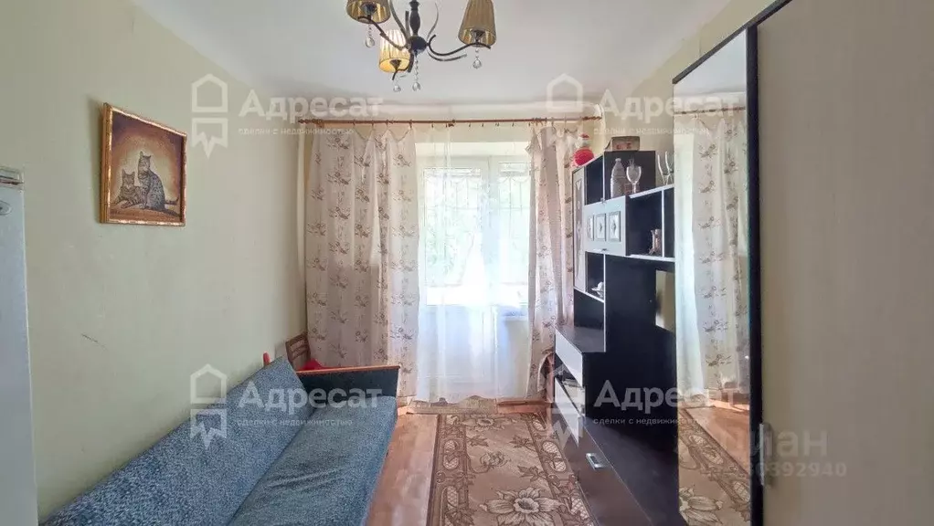 Комната Волгоградская область, Волгоград ул. Борьбы, 2 (15.0 м) - Фото 1