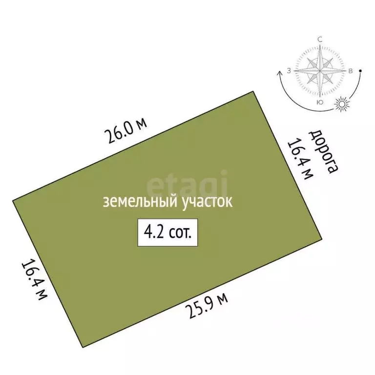 Участок в Ростовская область, Аксайский район, Большелогское с/пос, ... - Фото 2