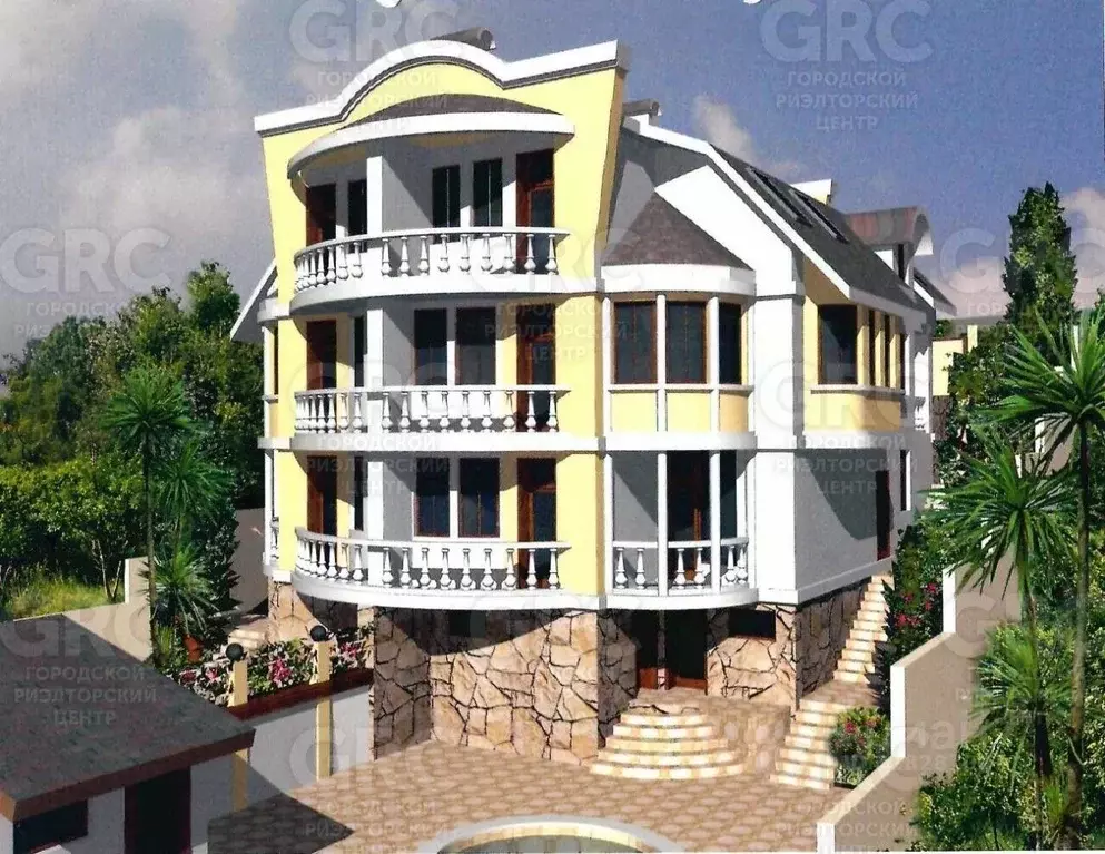 Дом в Краснодарский край, Сочи Новый Сочи мкр, ул. Санаторная (500 м) - Фото 0