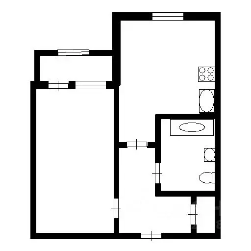 1-к кв. Свердловская область, Нижний Тагил ул. Юности, 22 (28.0 м) - Фото 2