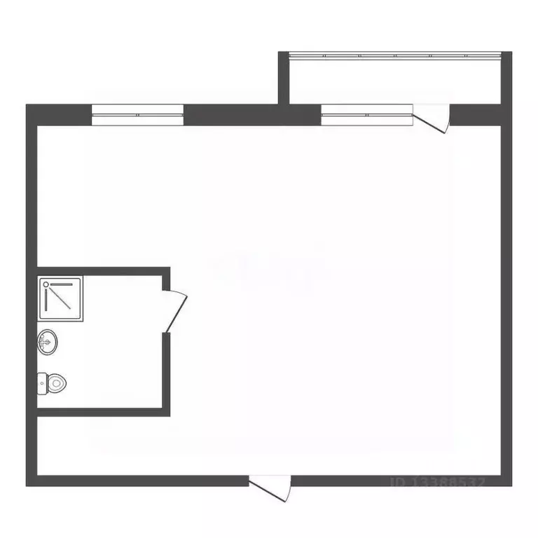 Студия Красноярский край, Красноярск Свердловская ул., 35 (31.7 м) - Фото 1