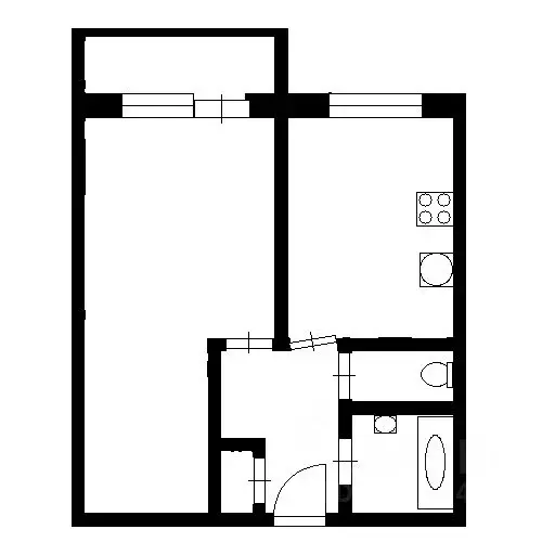 1-к кв. Санкт-Петербург просп. Науки, 14К1 (30.0 м) - Фото 1