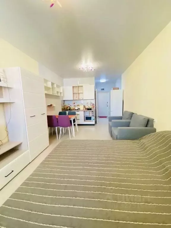 Студия Краснодарский край, Анапа ш. Супсехское, 39к16 (28.0 м) - Фото 1