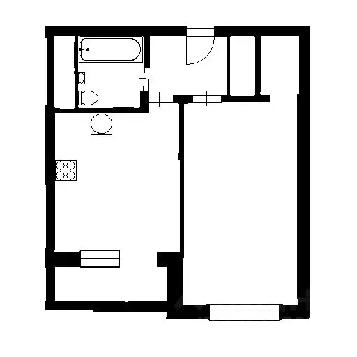 1-к кв. Москва Совхозная ул., 10Б (38.0 м) - Фото 2