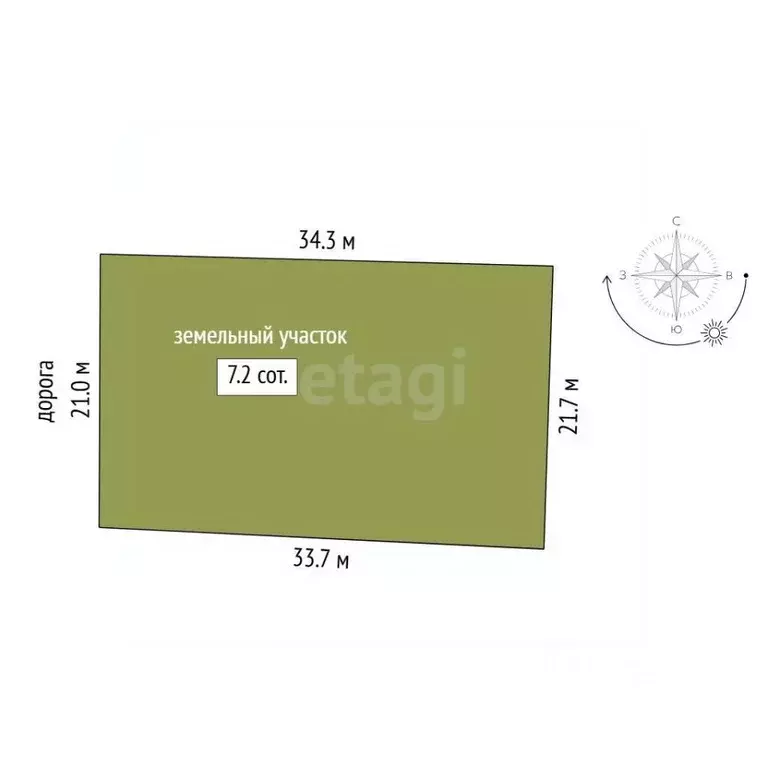 Участок в Тюменская область, Нижнетавдинский муниципальный округ, ... - Фото 1