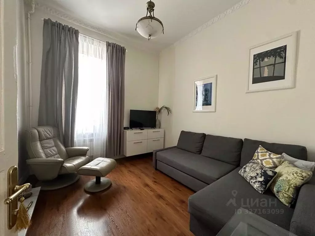 3-к кв. Санкт-Петербург ул. Марата, 33 (37.9 м) - Фото 1