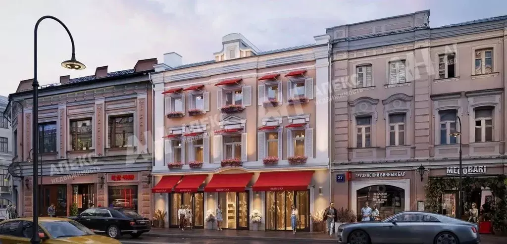 Помещение свободного назначения в Москва ул. Сретенка, 27С7 (23 м) - Фото 1