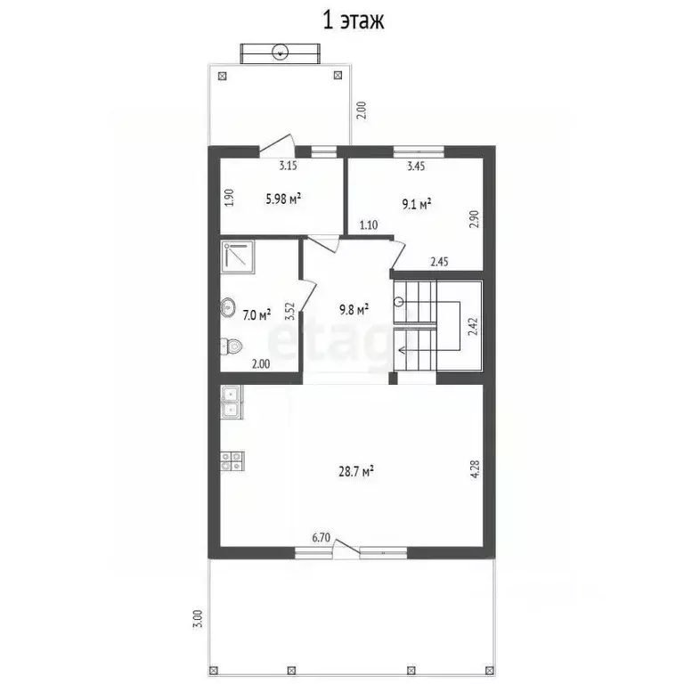 Дом в Калужская область, Калуга Анненки мкр, ул. Анненки, 35 (129 м) - Фото 0