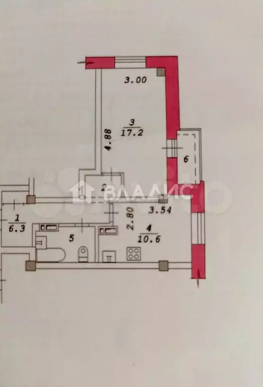 1-к. квартира, 40 м, 9/17 эт. - Фото 0