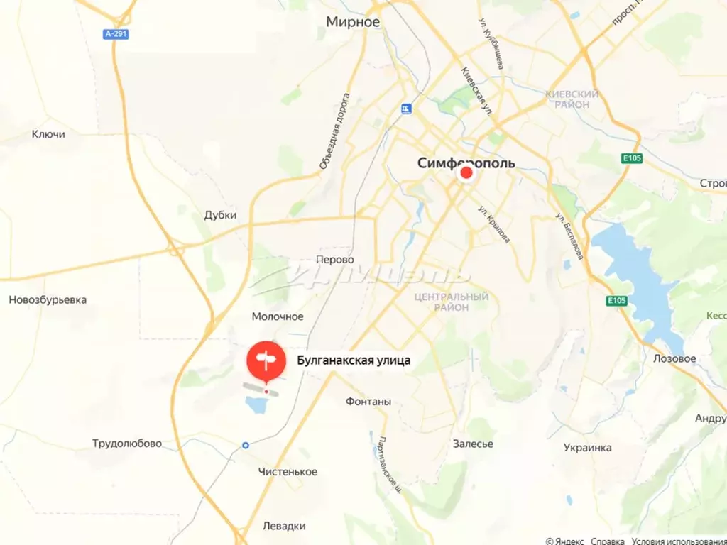 Участок в Крым, Симферопольский район, Чистенское с/пос, Родничок СПК ... - Фото 2