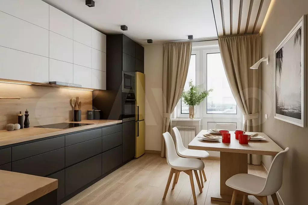 1-к. квартира, 50 м, 6/14 эт. - Фото 1