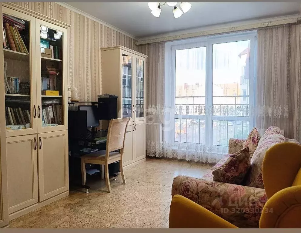 2-к кв. Калининградская область, Гурьевск бул. Пражский, 9 (54.0 м) - Фото 1