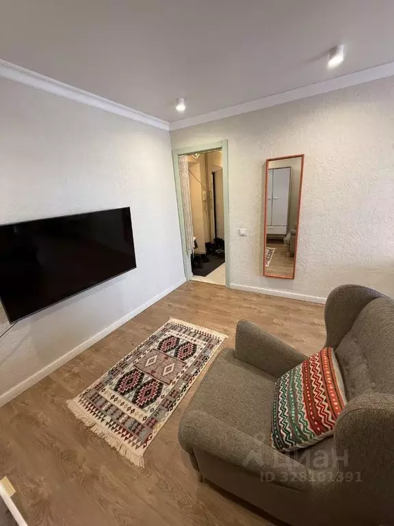 1-к кв. Татарстан, Казань ул. Космонавтов, 11б (33.6 м) - Фото 2