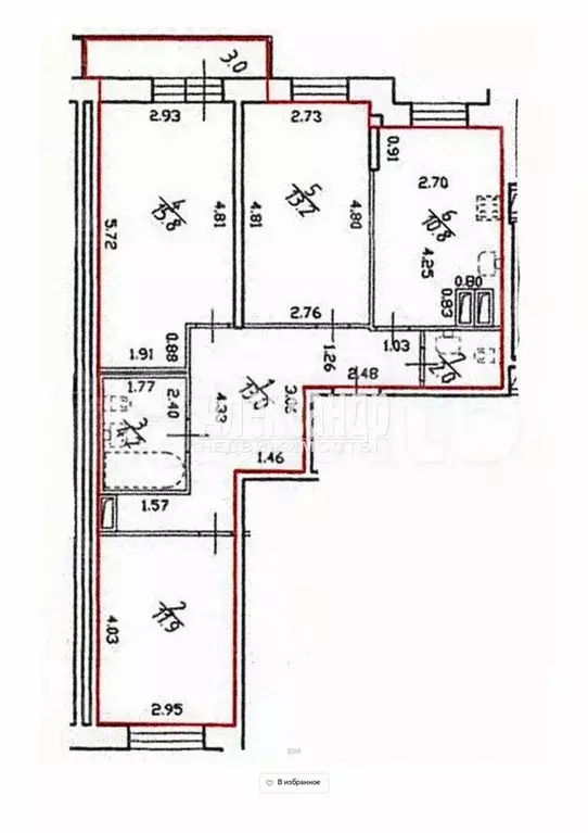 2-к. квартира, 72 м, 15/25 эт. - Фото 0