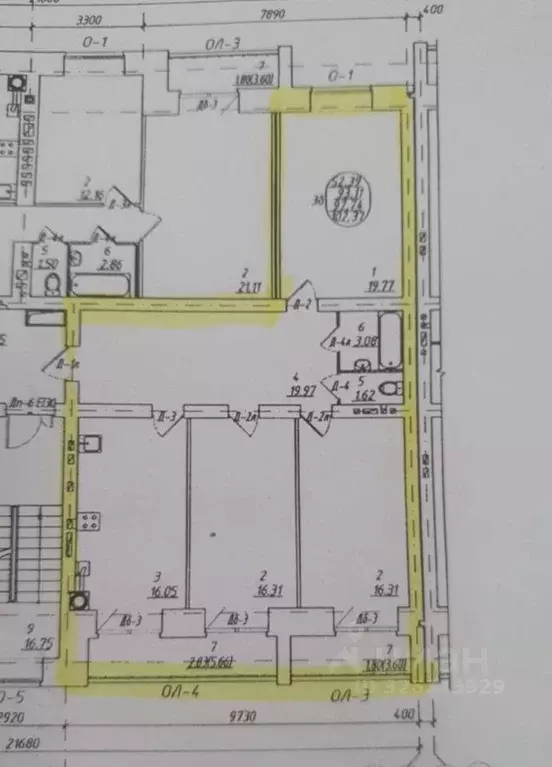 3-к кв. Марий Эл, Йошкар-Ола Вашский мкр, 47-й кв-л,  (102.37 м) - Фото 2