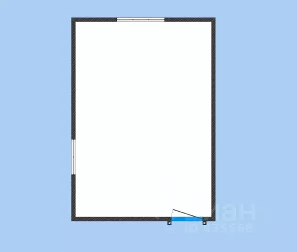 Комната Белгородская область, Губкин Комсомольская ул., 49А (16.7 м) - Фото 1