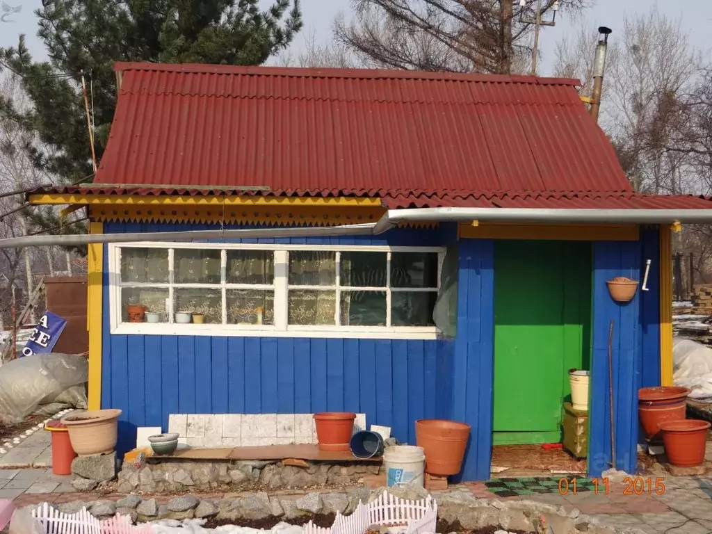 Дом в Хабаровский край, Хабаровск Железнодорожный райисполком СНТ, 113 ... - Фото 2