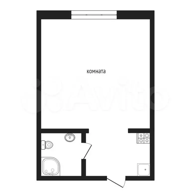 Квартира-студия, 16 м, 4/9 эт. - Фото 0