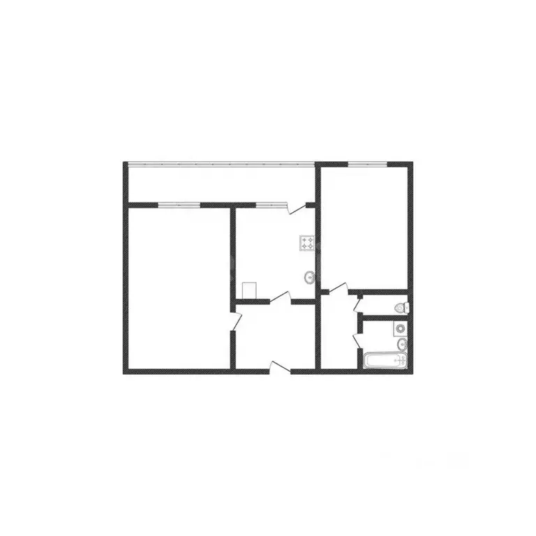 3-к кв. Курская область, Курск ул. Челюскинцев, 25 (99.8 м) - Фото 2