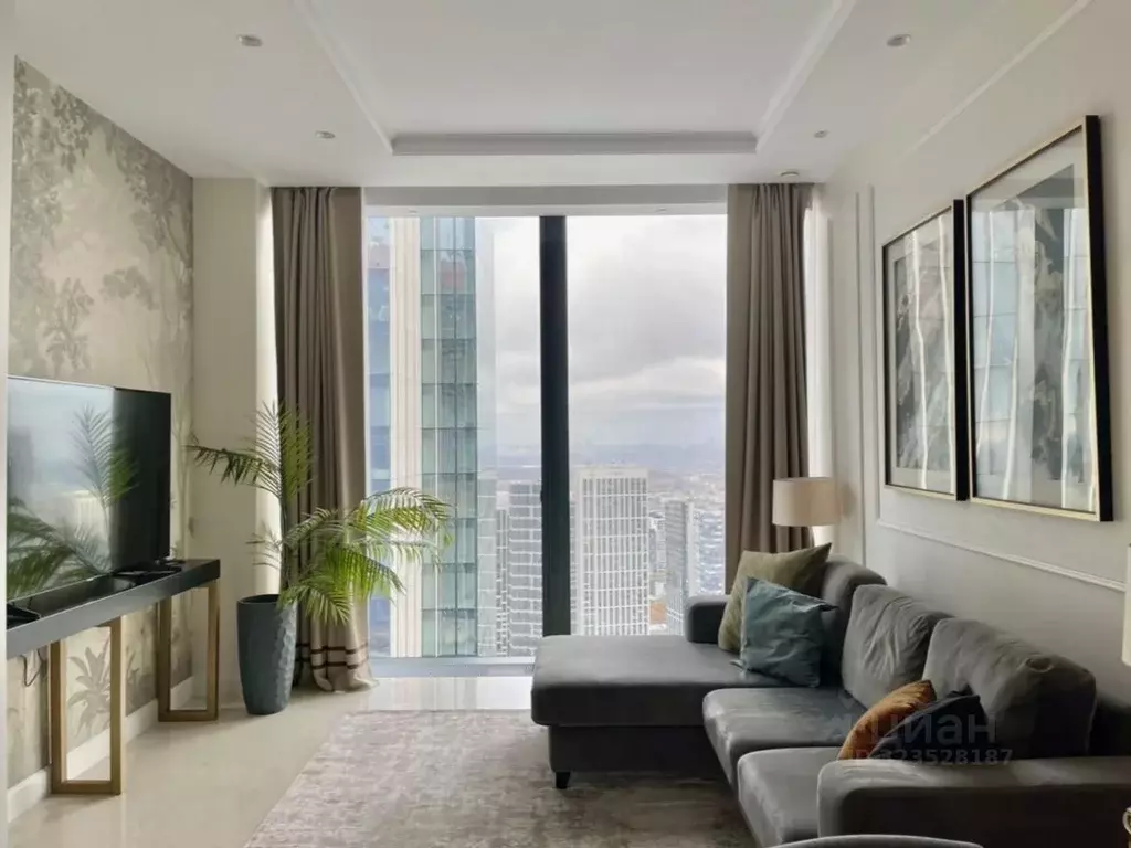 2-к кв. Москва 1-й Красногвардейский проезд, 22 (90.0 м) - Фото 1