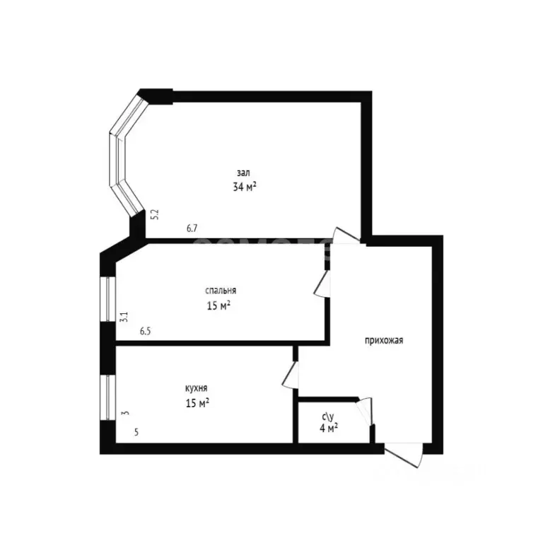 2-к кв. Дагестан, Дербент ул. Сальмана, 85В (92.0 м) - Фото 2