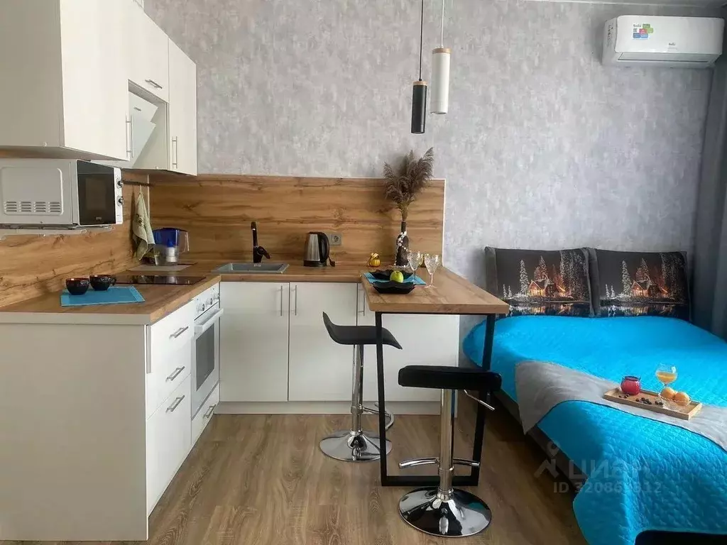 1-к кв. Ульяновская область, Ульяновск ул. Аблукова, 12 (30.0 м) - Фото 1