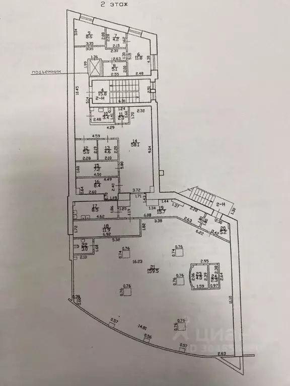 Торговая площадь в Санкт-Петербург ул. Маршала Захарова, 37к1 (870 м) - Фото 1