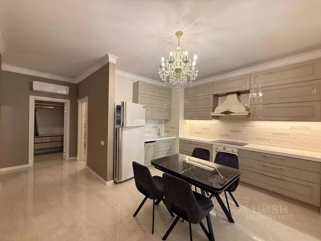 3-к кв. Краснодарский край, Сочи Светлана мкр, просп. Пушкина, 6 (90.0 ... - Фото 1