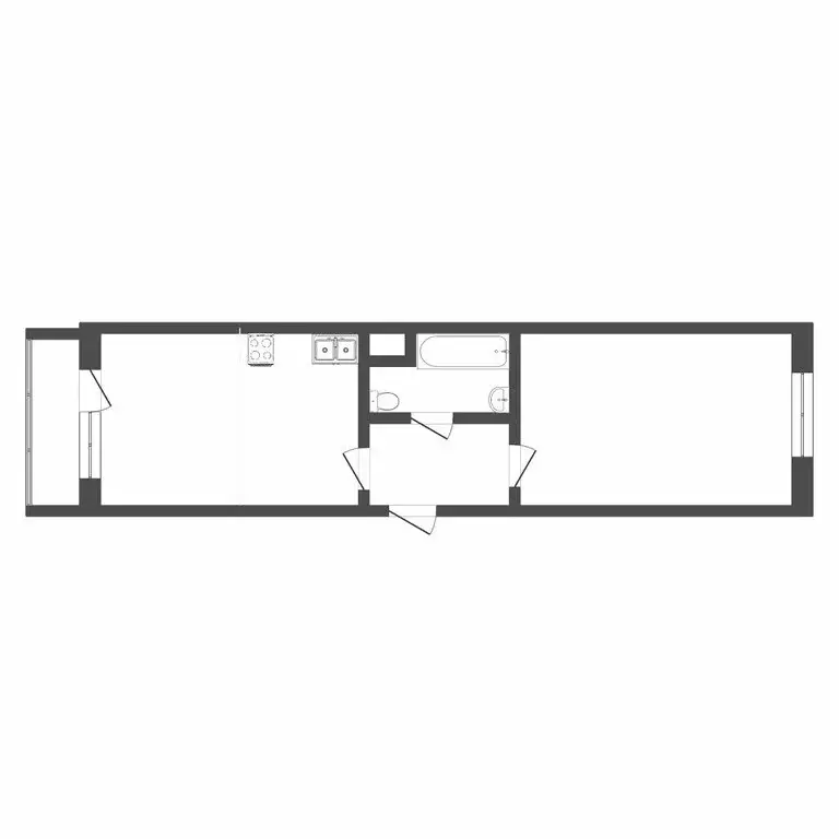 1-комнатная квартира: микрорайон Мелиораторов, улица Сидора Путилова, ... - Фото 1