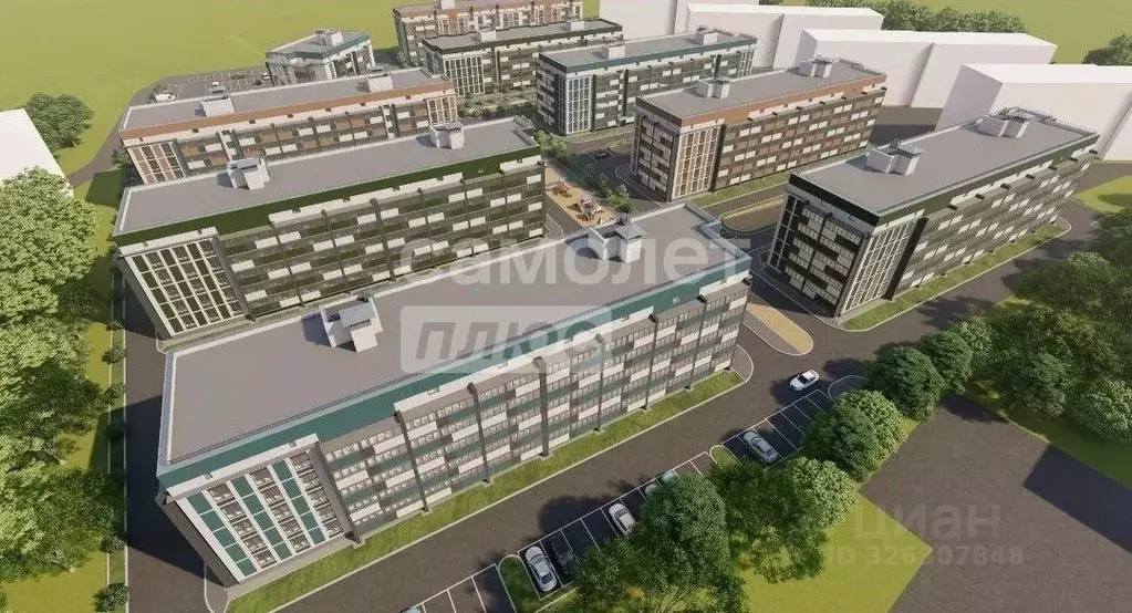 3-к кв. Вологодская область, Вологда ул. Чернышевского, 110Ак1 (57.4 ... - Фото 1