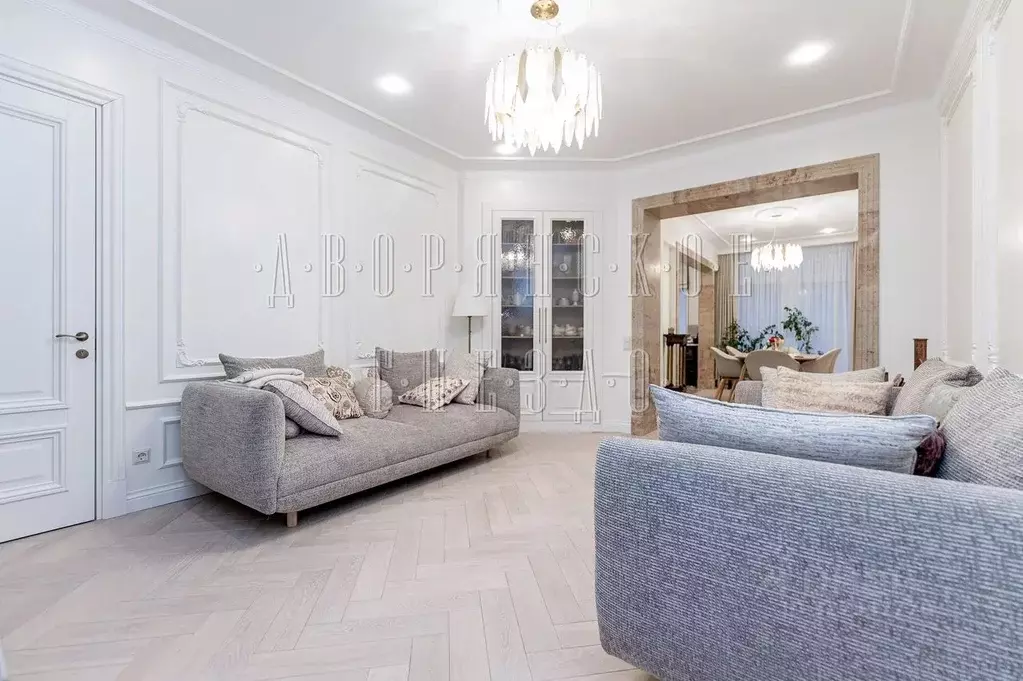 3-к кв. Москва Малый Левшинский пер., 14/9С1 (128.0 м) - Фото 1