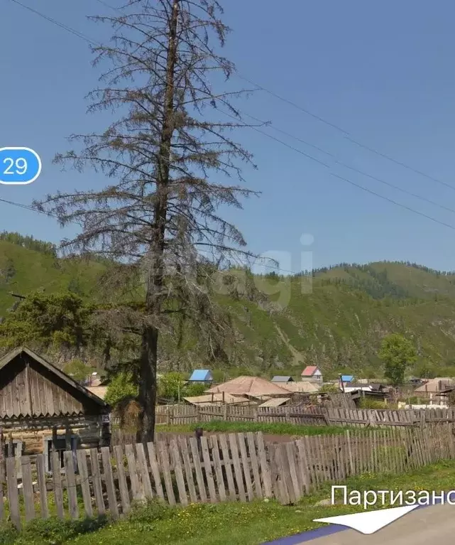 Участок в Алтай, Шебалинский район, с. Шебалино Партизанская ул., 29 ... - Фото 1