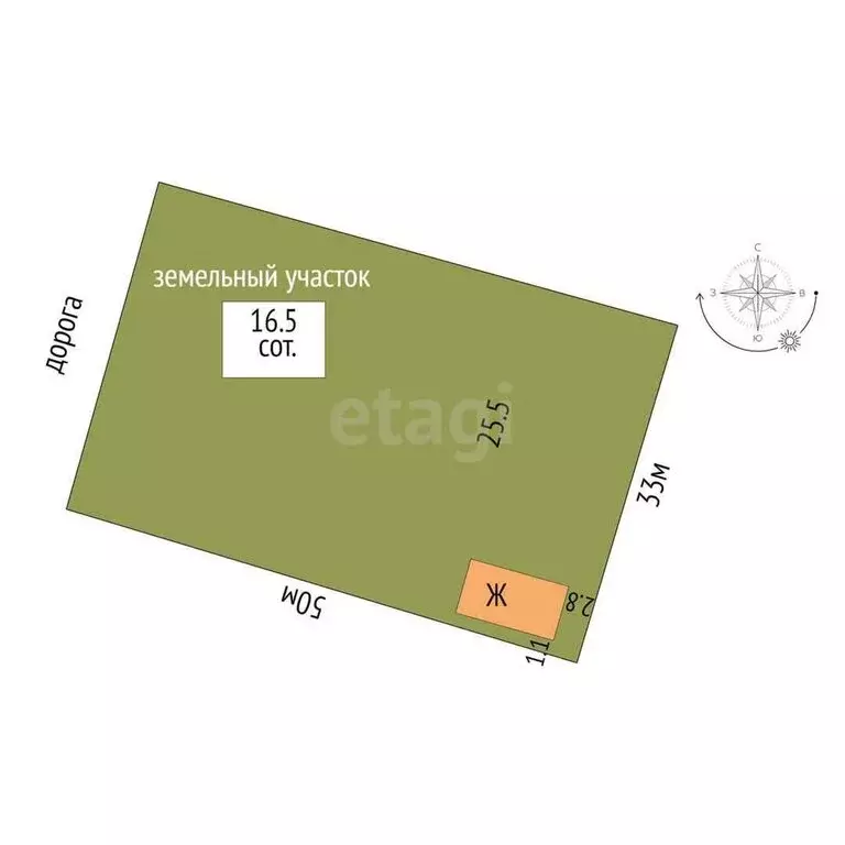 Дом в посёлок Западный, Ольховая улица (41.7 м) - Фото 0