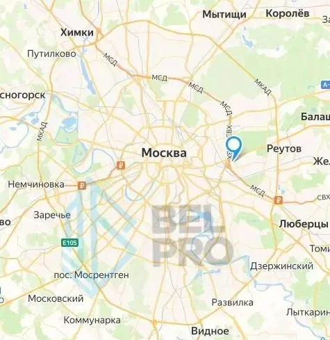 Торговая площадь в Москва Электродная ул., 2С32 (260 м) - Фото 1